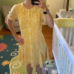 Yellow Spring Loft Dress